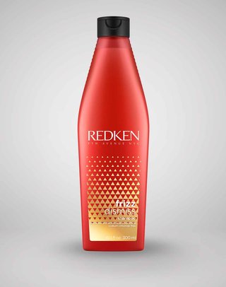 Frizz Dismiss Shampoo grå bakside